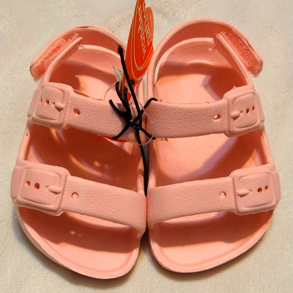 Wonder Nation Lemonade Pink Sandals